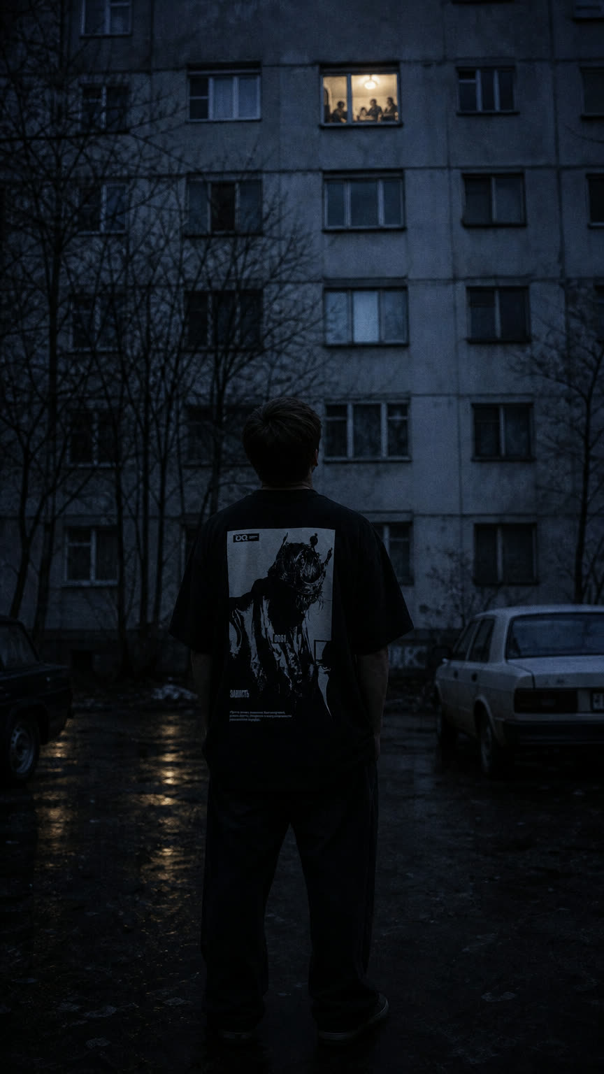 Envy — the only lit window